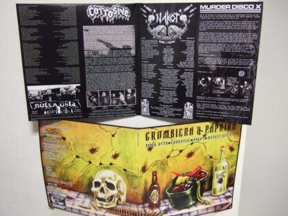 Nulla Osta / Corrosive / Nakot / Murder Disco Experience - Grombiera & Paprika (4-Way Split LP)